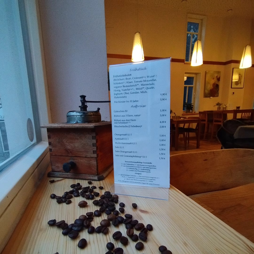 Unser Café wieder geöffnet