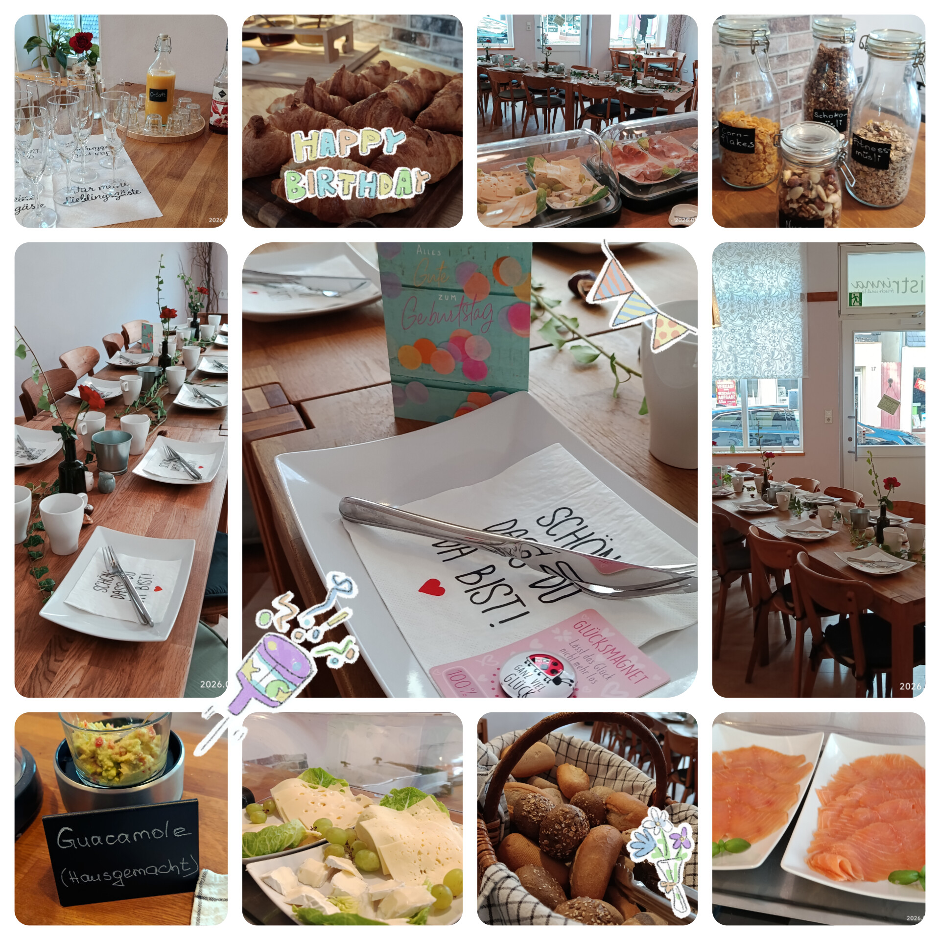 Ein Geburtstag voller schöner Momente bei uns im Café Bistrinna